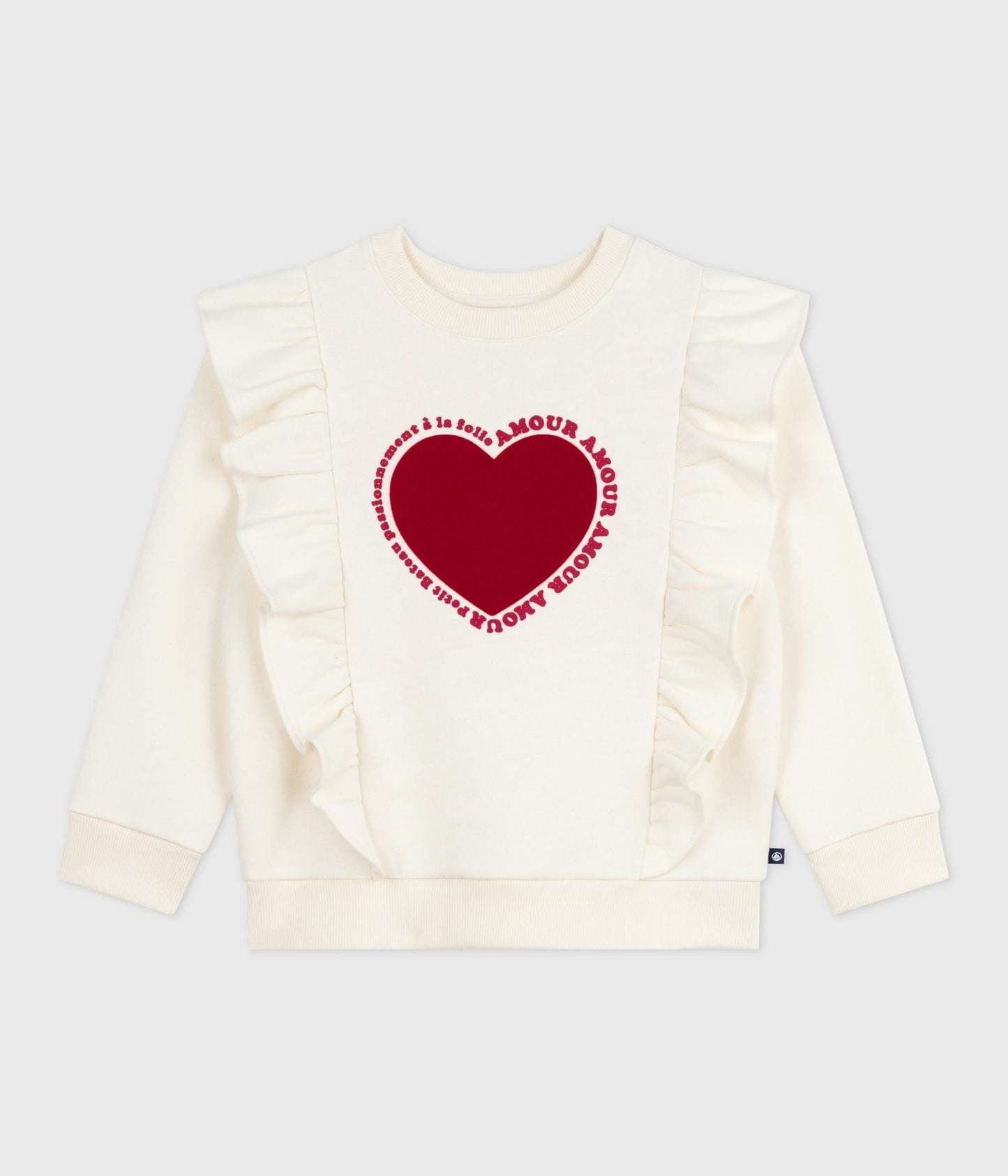 Sweatshirt enfant en coton imprimé