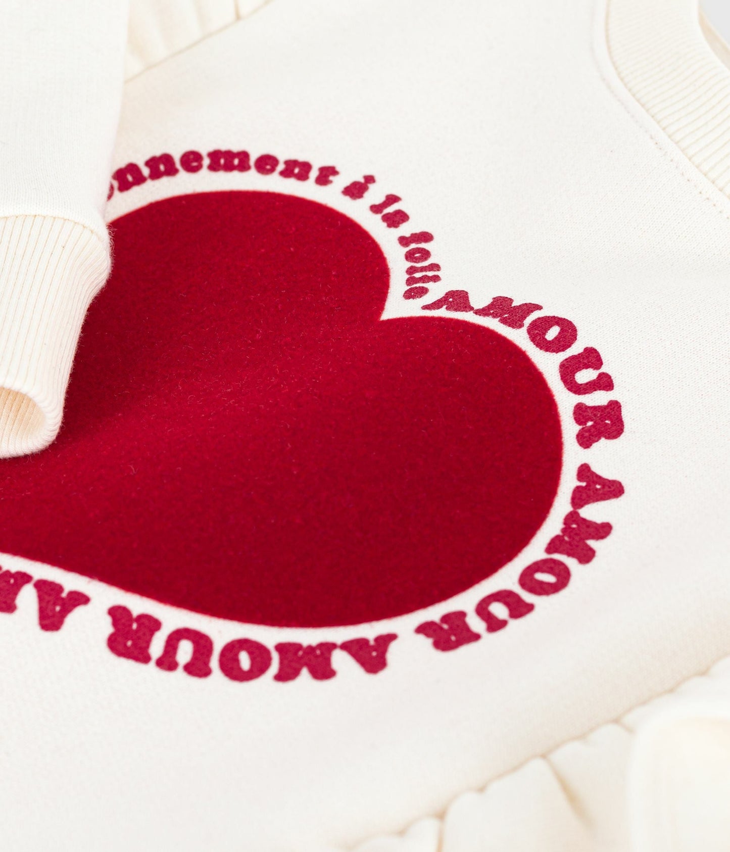 Sweatshirt enfant en coton imprimé