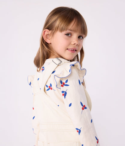 Tee-shirt enfant manches longues en coton imprimé