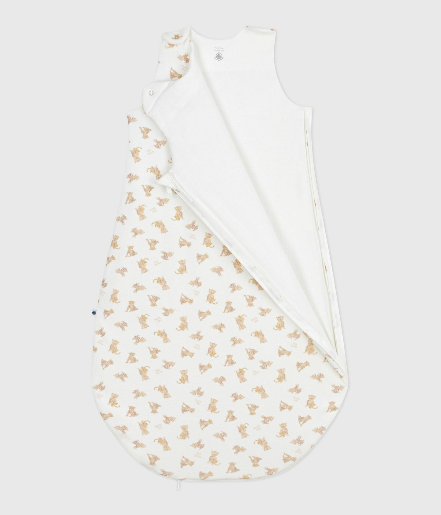 Gigoteuse bébé en velours imprimé léopard TOG 3