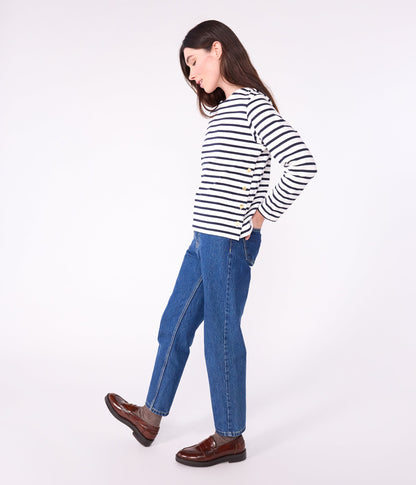 Marinière femme en coton