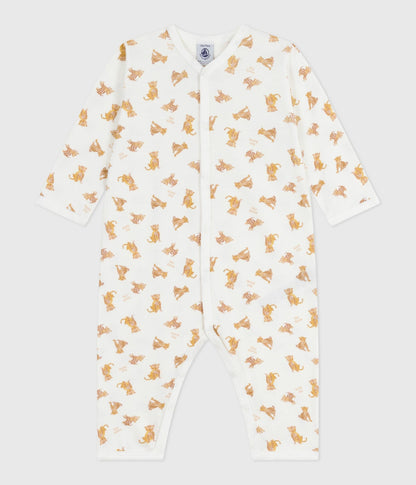 Pyjama bébé en coton sans pieds imprimé