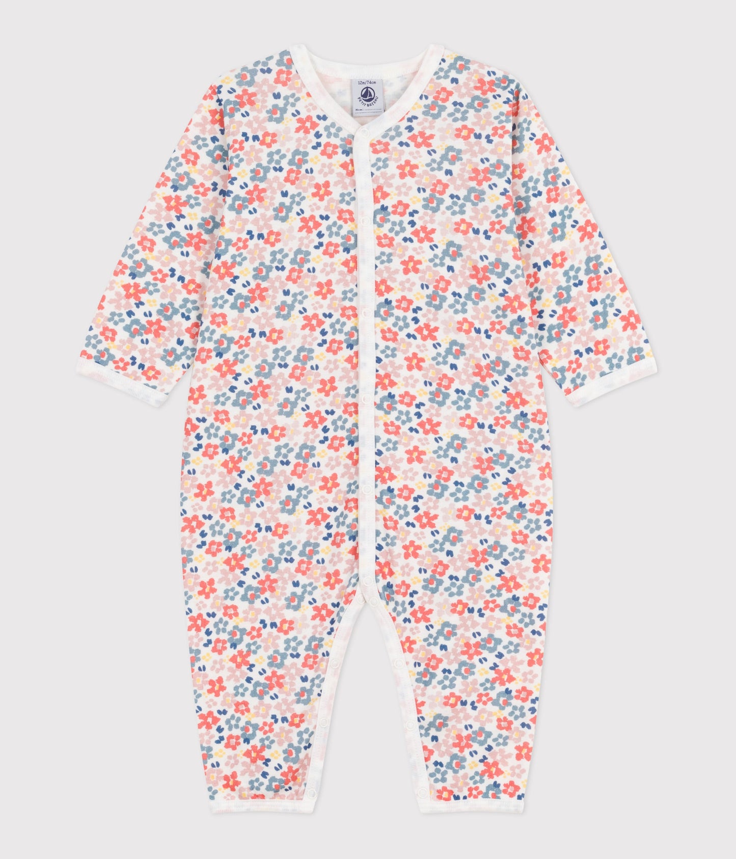 Pyjama bébé en coton sans pieds imprimé