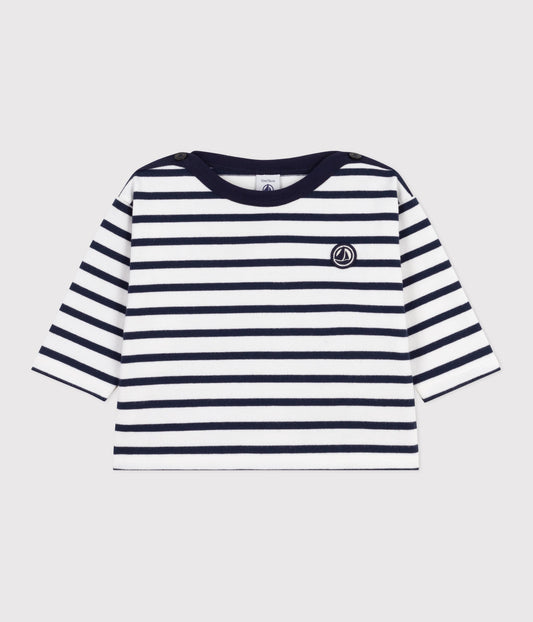 Marinière bébé en coton