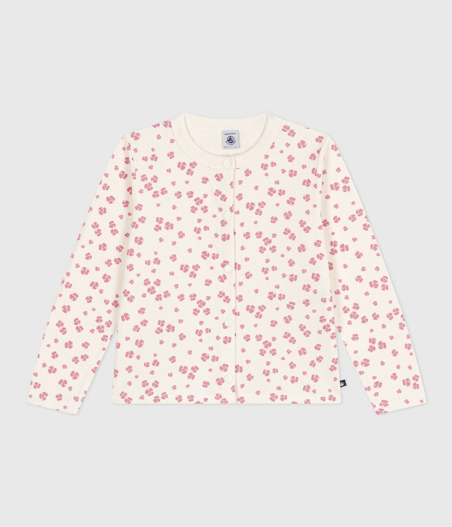 Cardigan enfant en coton imprimé