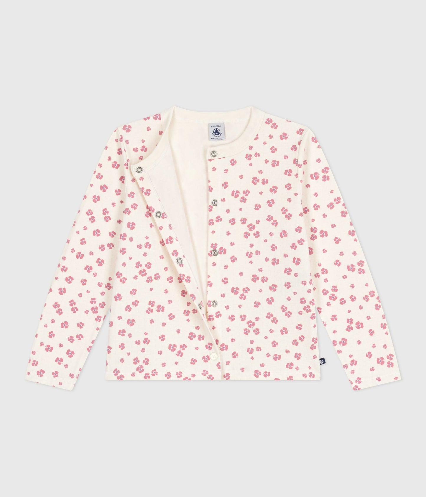 Cardigan enfant en coton imprimé