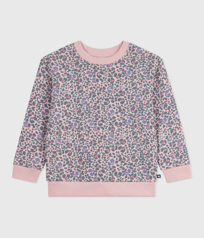 Sweatshirt enfant en coton imprimé