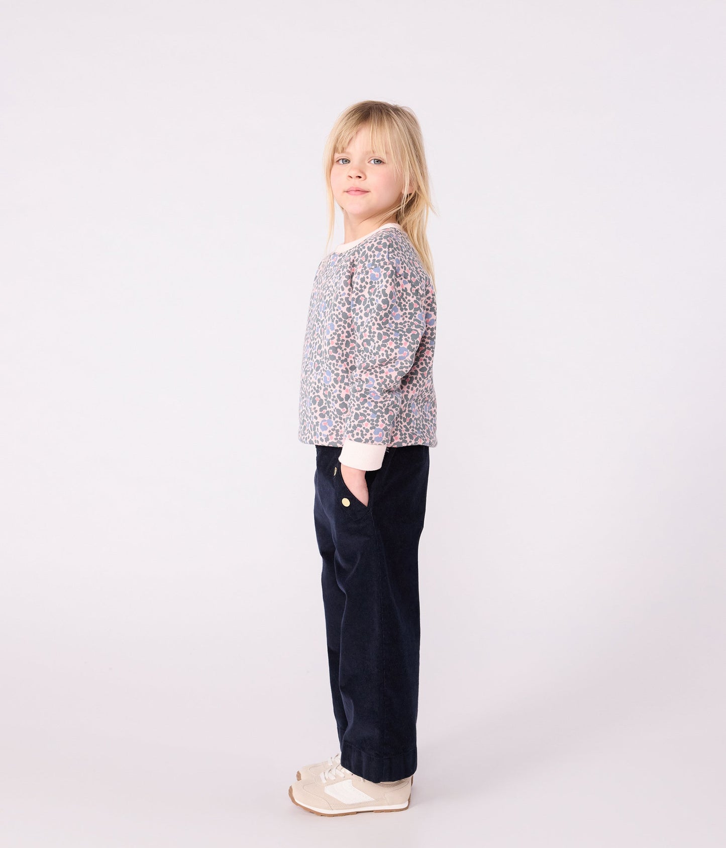 Sweatshirt enfant en coton imprimé