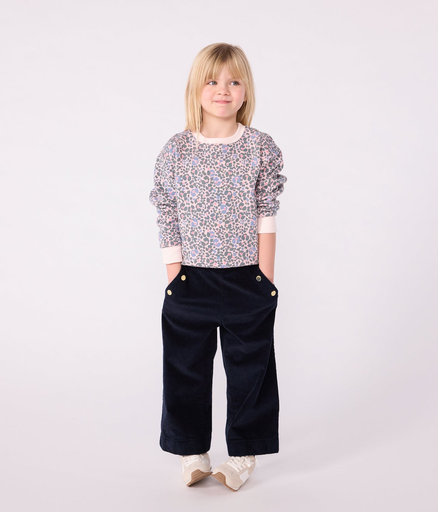 Sweatshirt enfant en coton imprimé