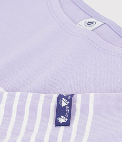 Tee-shirt marinière femme en coton