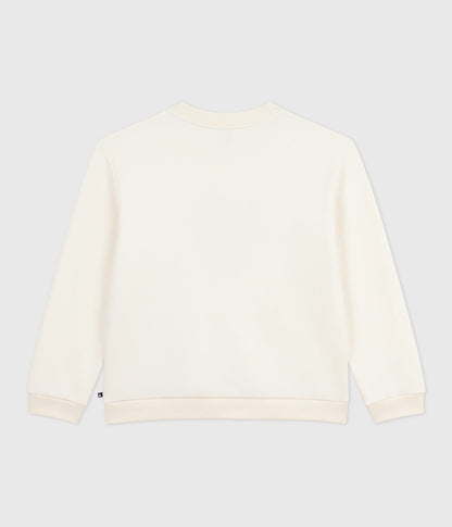 Sweatshirt femme en coton