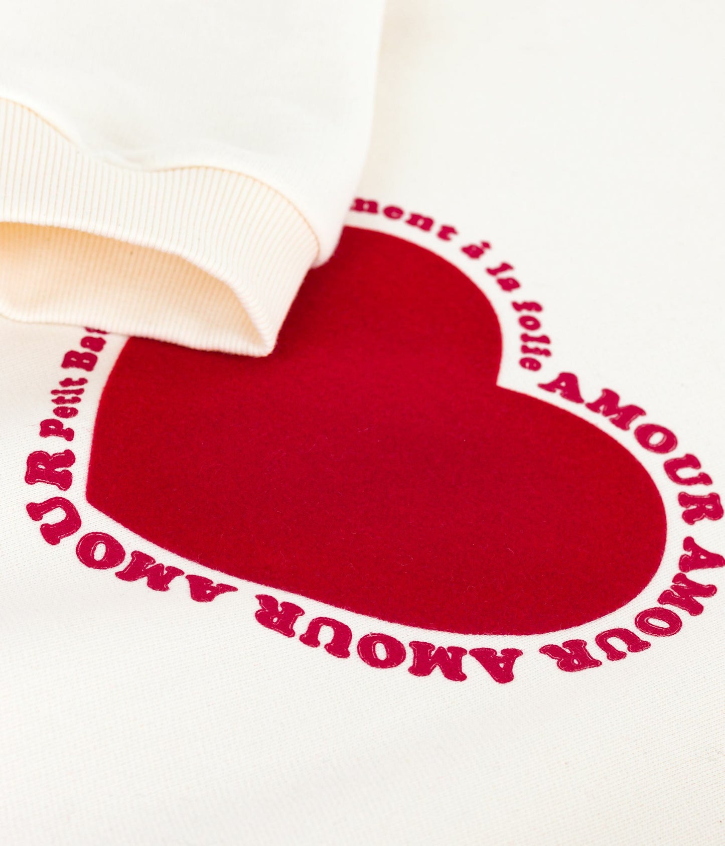 Sweatshirt femme en coton