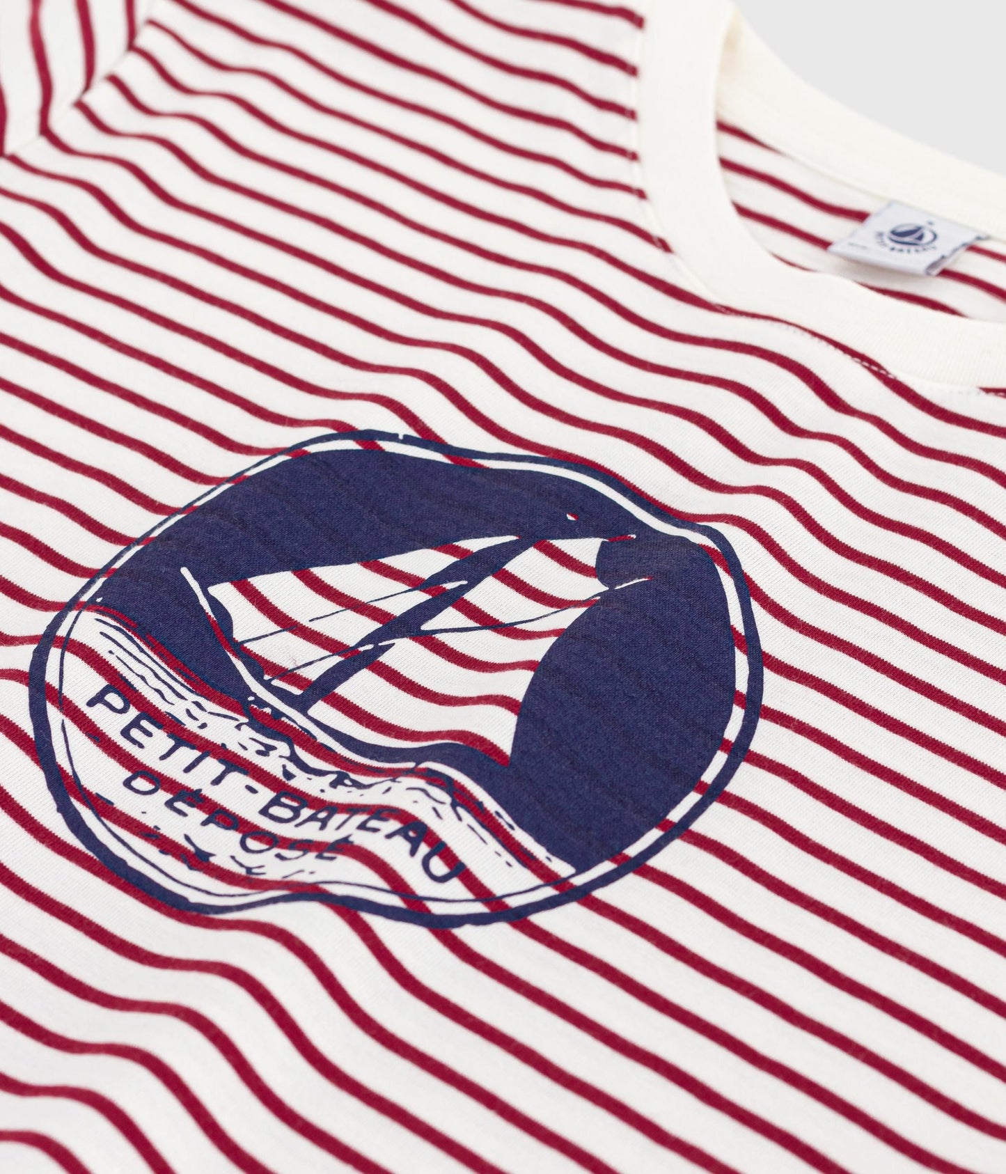 Tee-shirt femme le droit en coton manches courtes