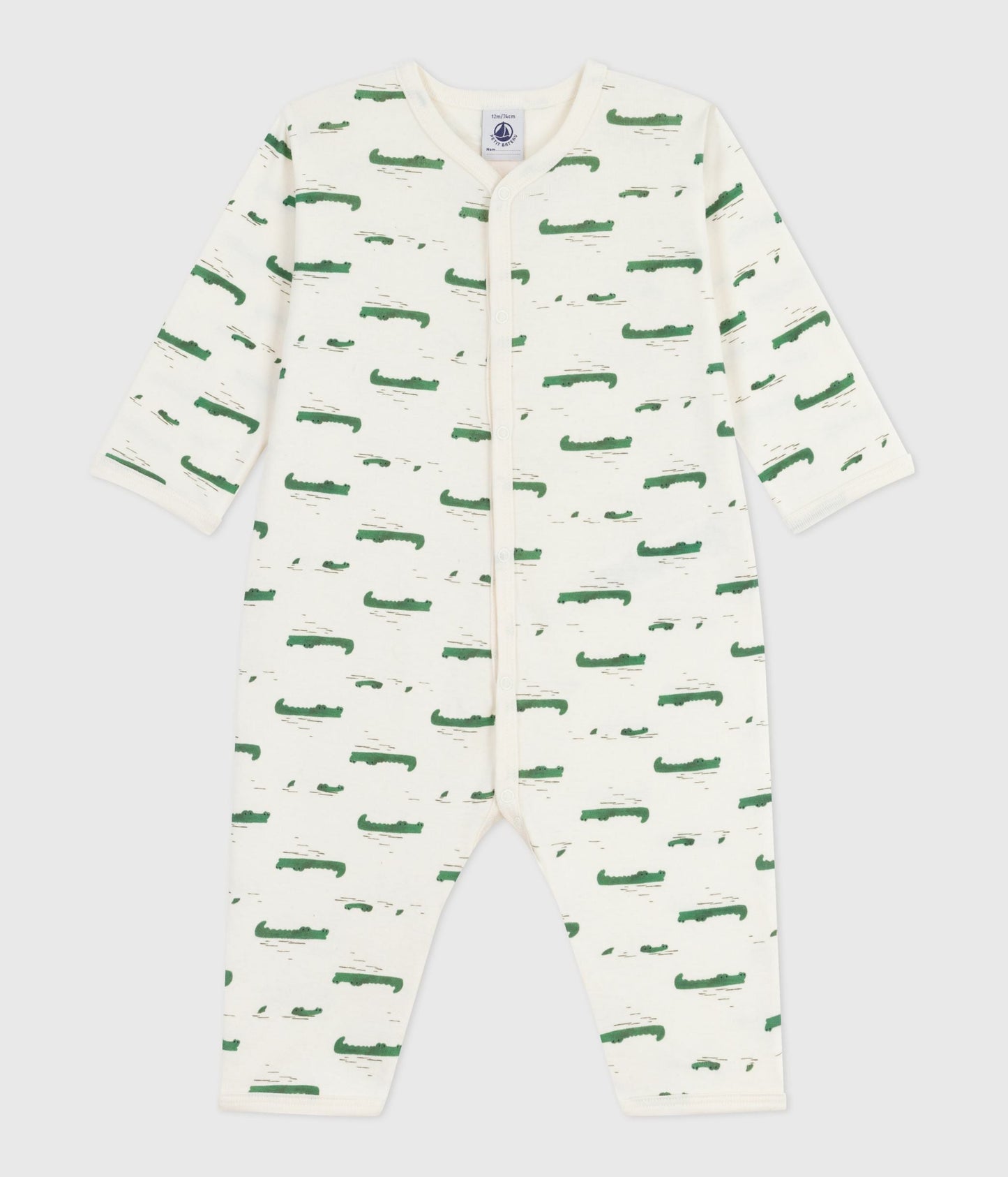 Pyjama bébé sans pieds en coton imprimé