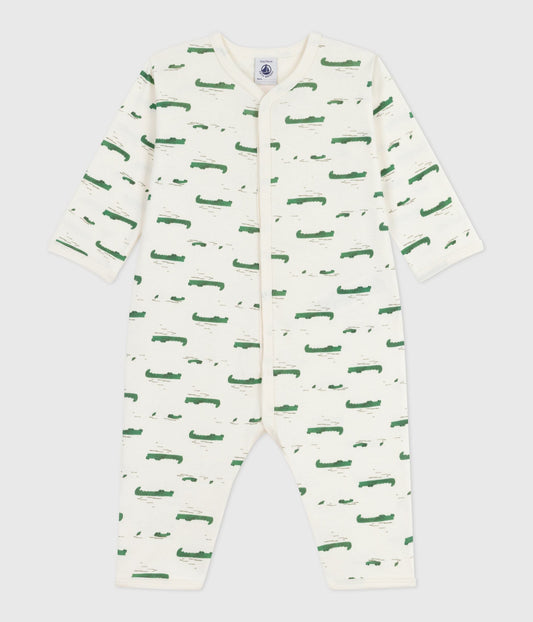 Pyjama bébé sans pieds en coton imprimé
