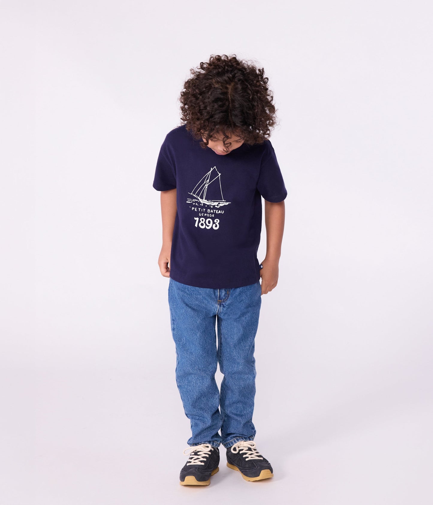 Tee-shirt enfant à manches courtes imprimé