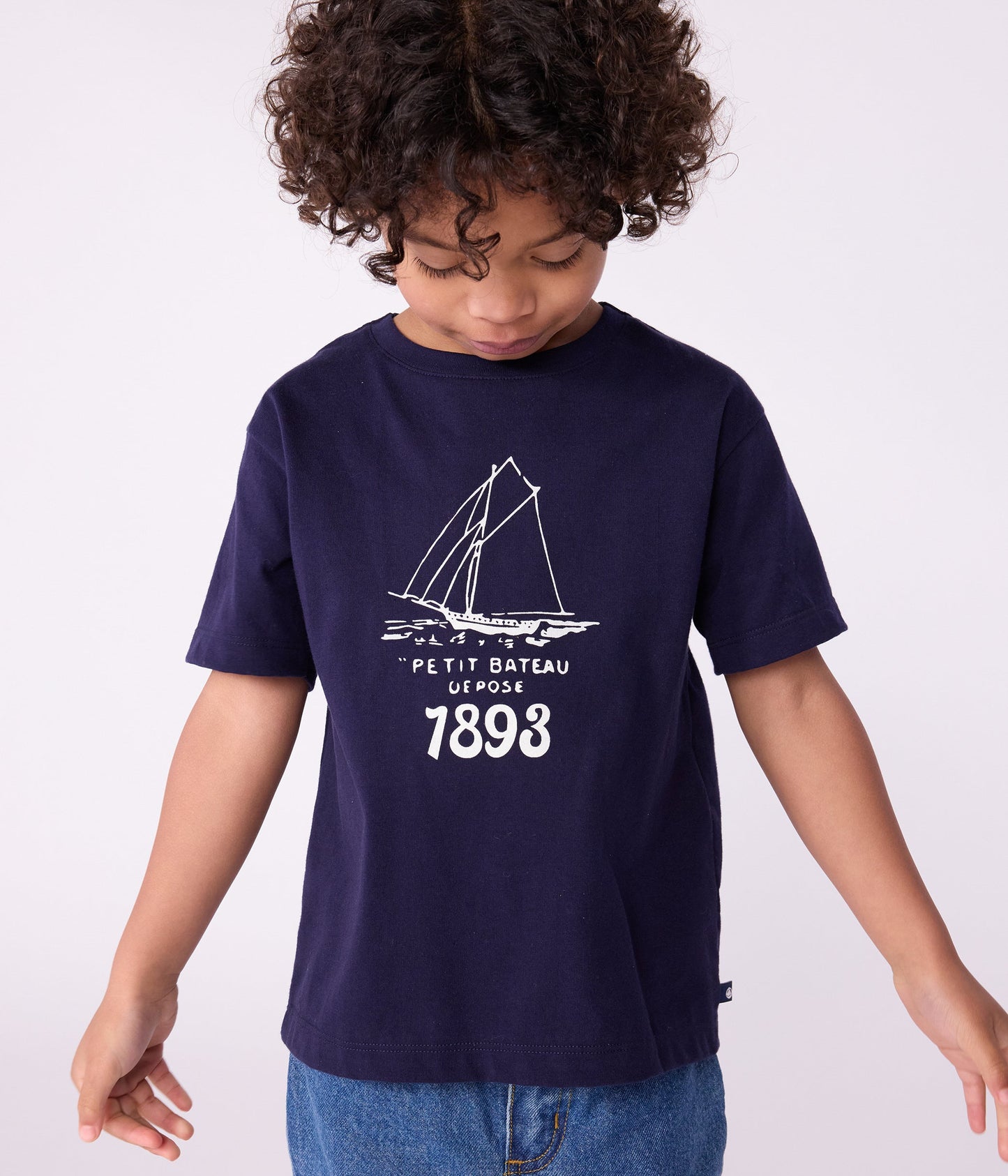 Tee-shirt enfant à manches courtes imprimé