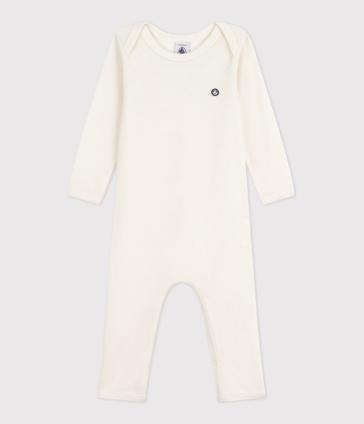 Body jambes longues bébé en laine et coton