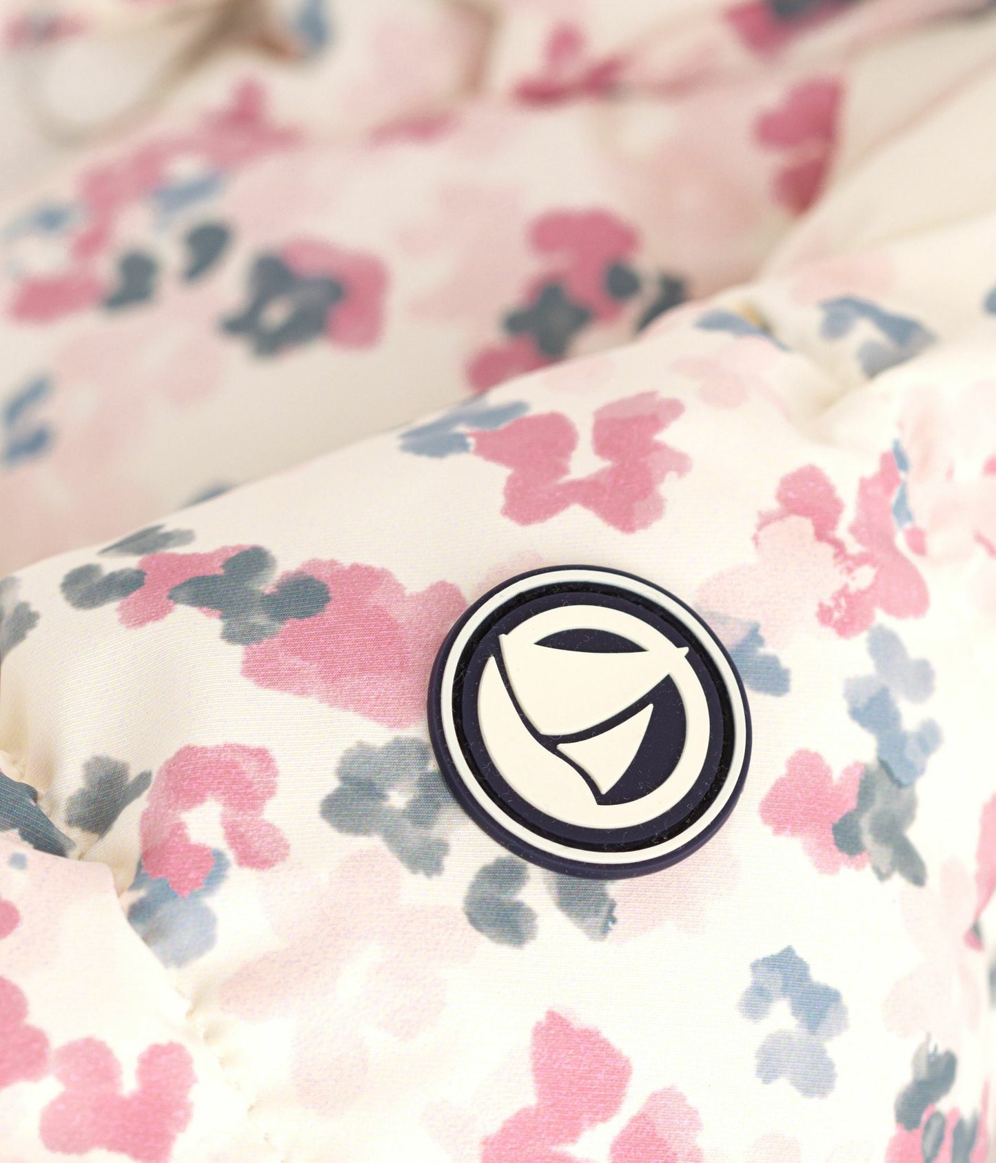 Doudoune bébé imprimée fleurs