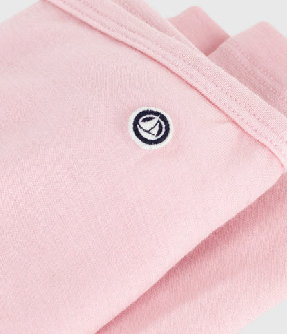 Legging enfant en laine et coton uni