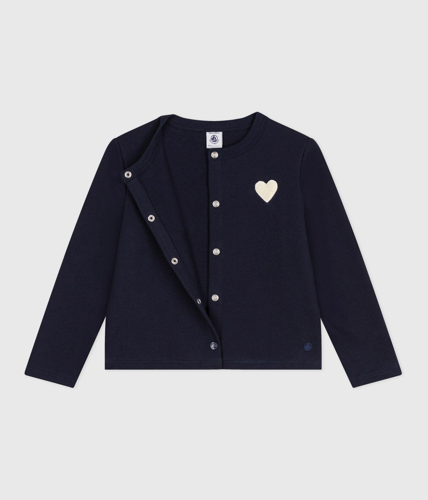 Cardigan en molleton enfant fille