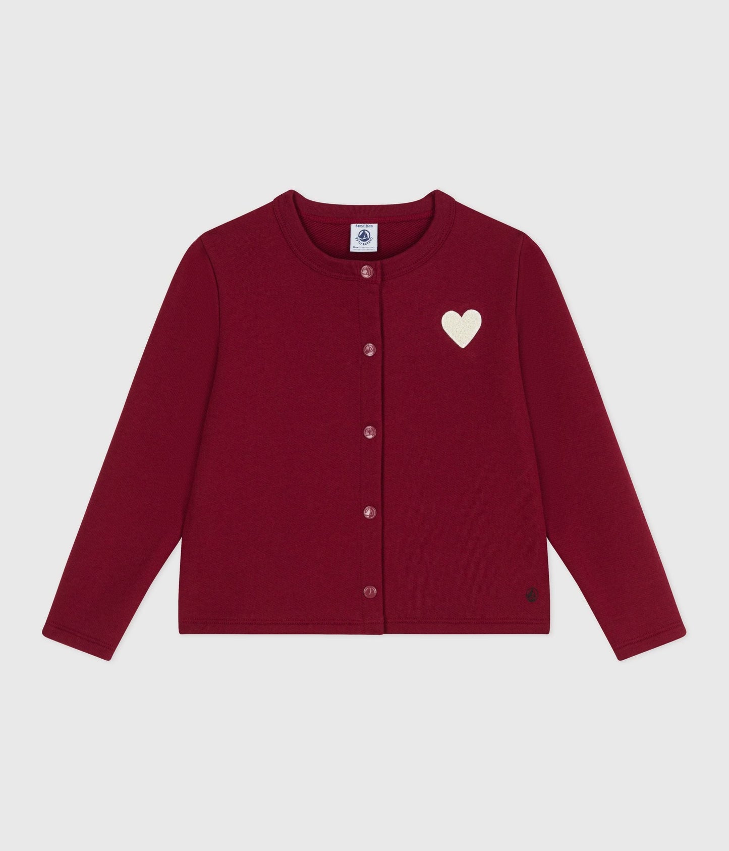Cardigan en molleton enfant fille