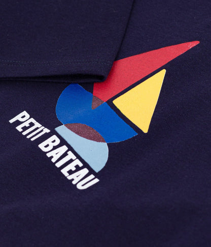 Tee-shirt bébé en coton à manches longues