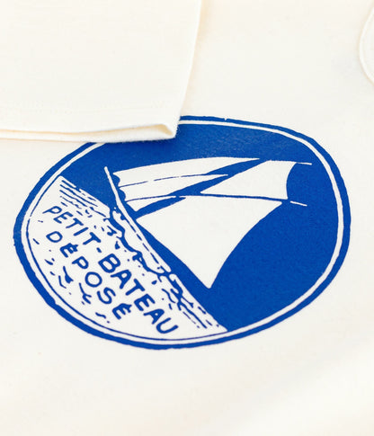 Tee-shirt bébé en coton à manches longues