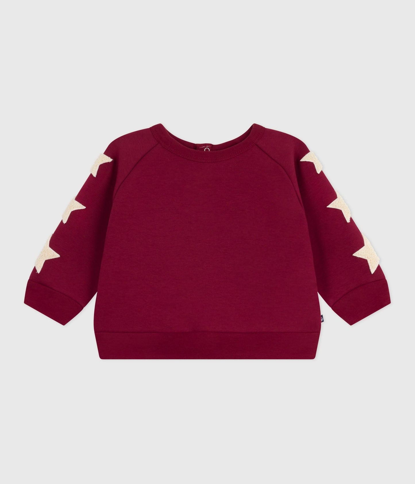 Sweatshirt bébé en coton doux et chaud motif étoiles