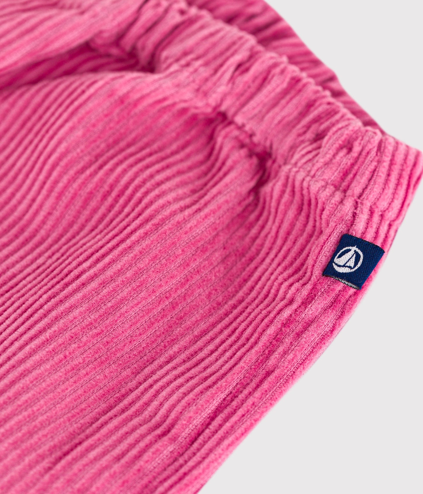 Pantalon bébé en velours uni