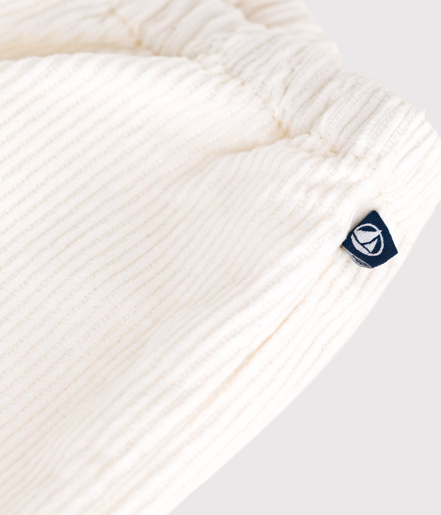 Pantalon bébé en velours uni