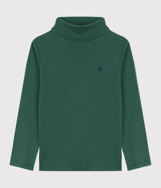 Sous-pull enfant en coton uni