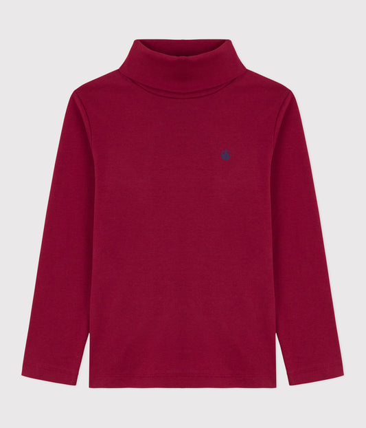 Sous-pull enfant en coton uni