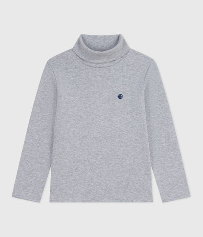 Sous-pull enfant en coton uni