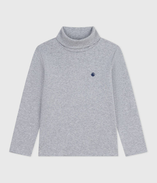 Sous-pull enfant en coton uni