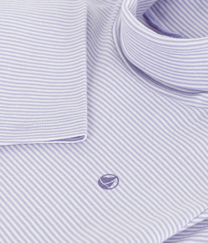 Sous-pull enfant en coton à rayures