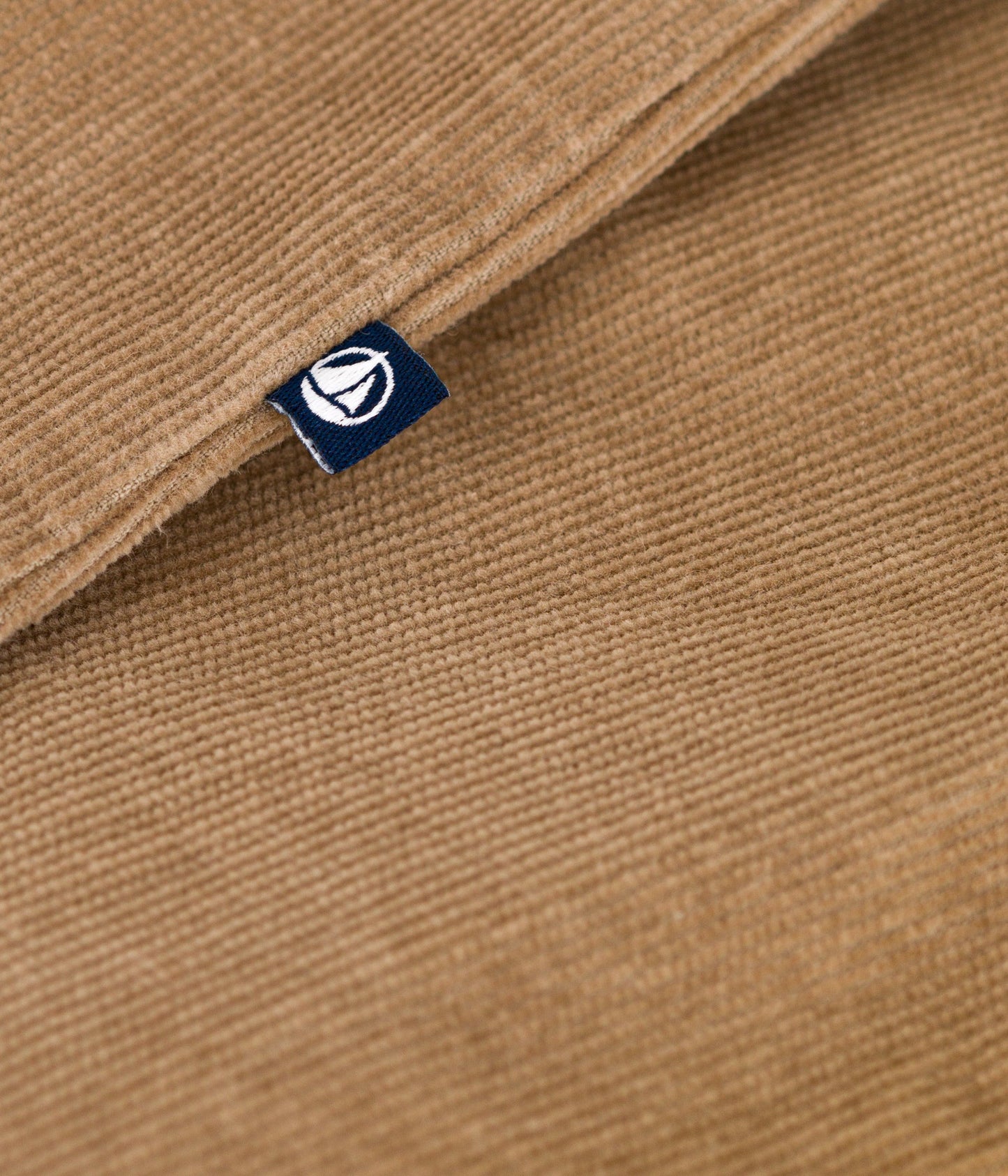 Combinaison longue bébé en velours uni