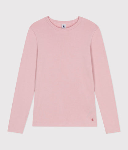 Tee-shirt femme l'iconique en coton manches longues