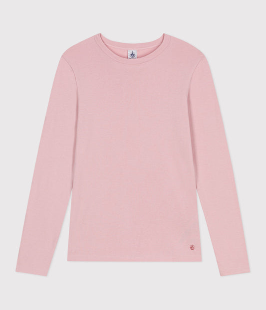 Tee-shirt femme l'iconique en coton manches longues