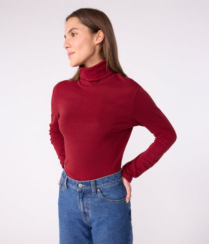 Sous-pull femme l'iconique en coton