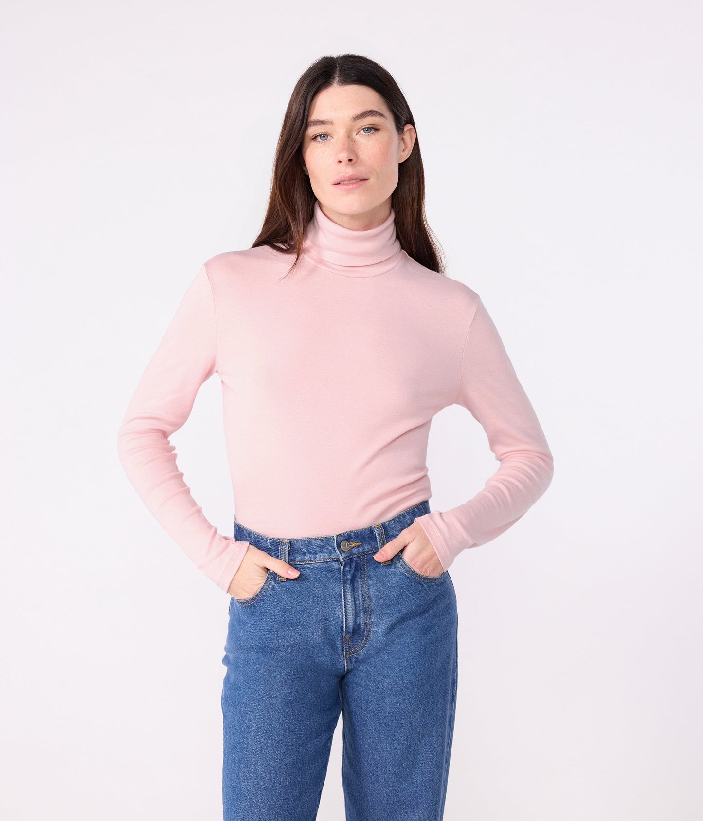 Sous-pull femme l'iconique en coton