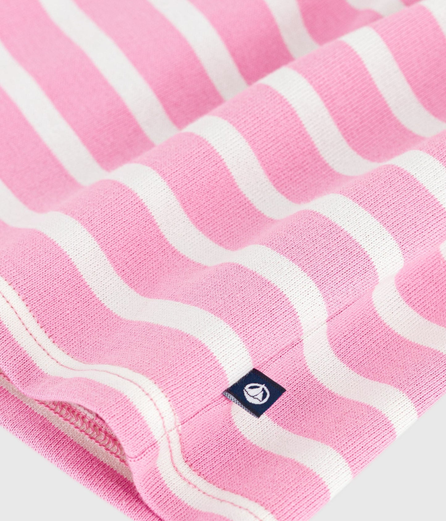 Robe bébé en coton manches longues rayée