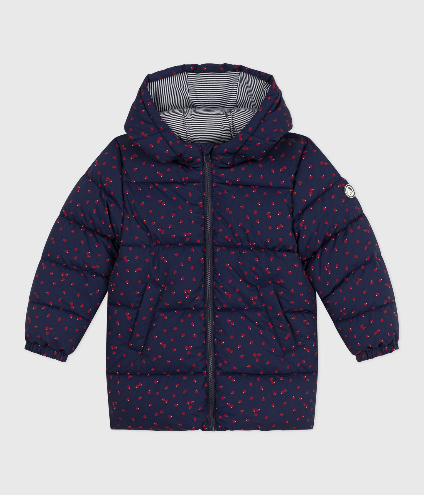 Doudoune longue enfant imprimée