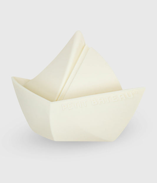 Jouet de bain bébé bateau en silicone – F1
