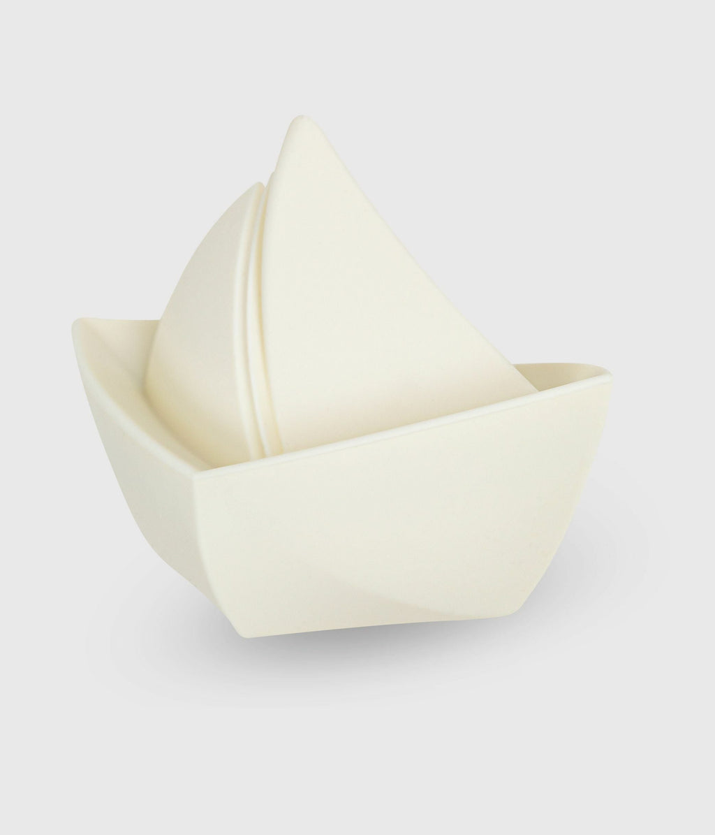 Jouet de bain bébé bateau en silicone – F2