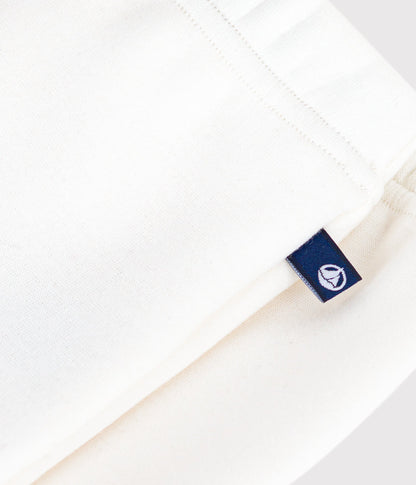 Pantalon bébé en coton doux et chaud uni