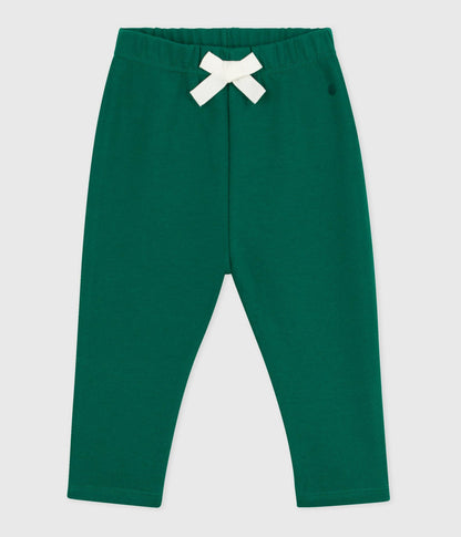 Pantalon bébé en coton uni