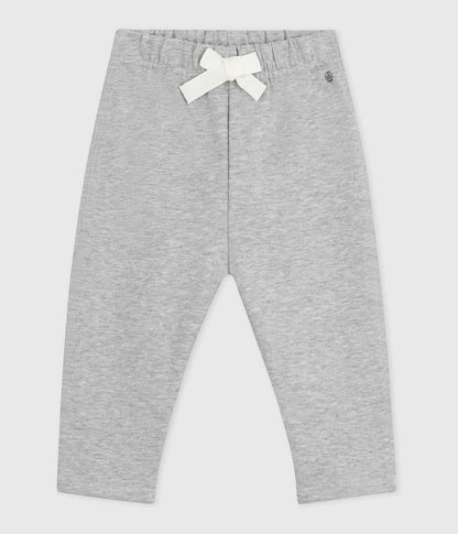 Pantalon bébé en coton uni