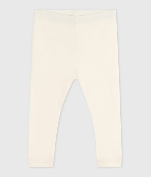 Legging bébé en coton uni – F1