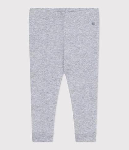 Legging bébé en coton uni